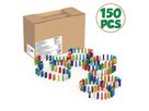 Biobuddi Domino 150 Stk. und 10 Figuren