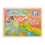 104.511.100 - Puzzle Bauernhof, 48 Teile