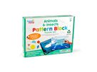 Tiere und Insekten Pattern Block Puzzle Set