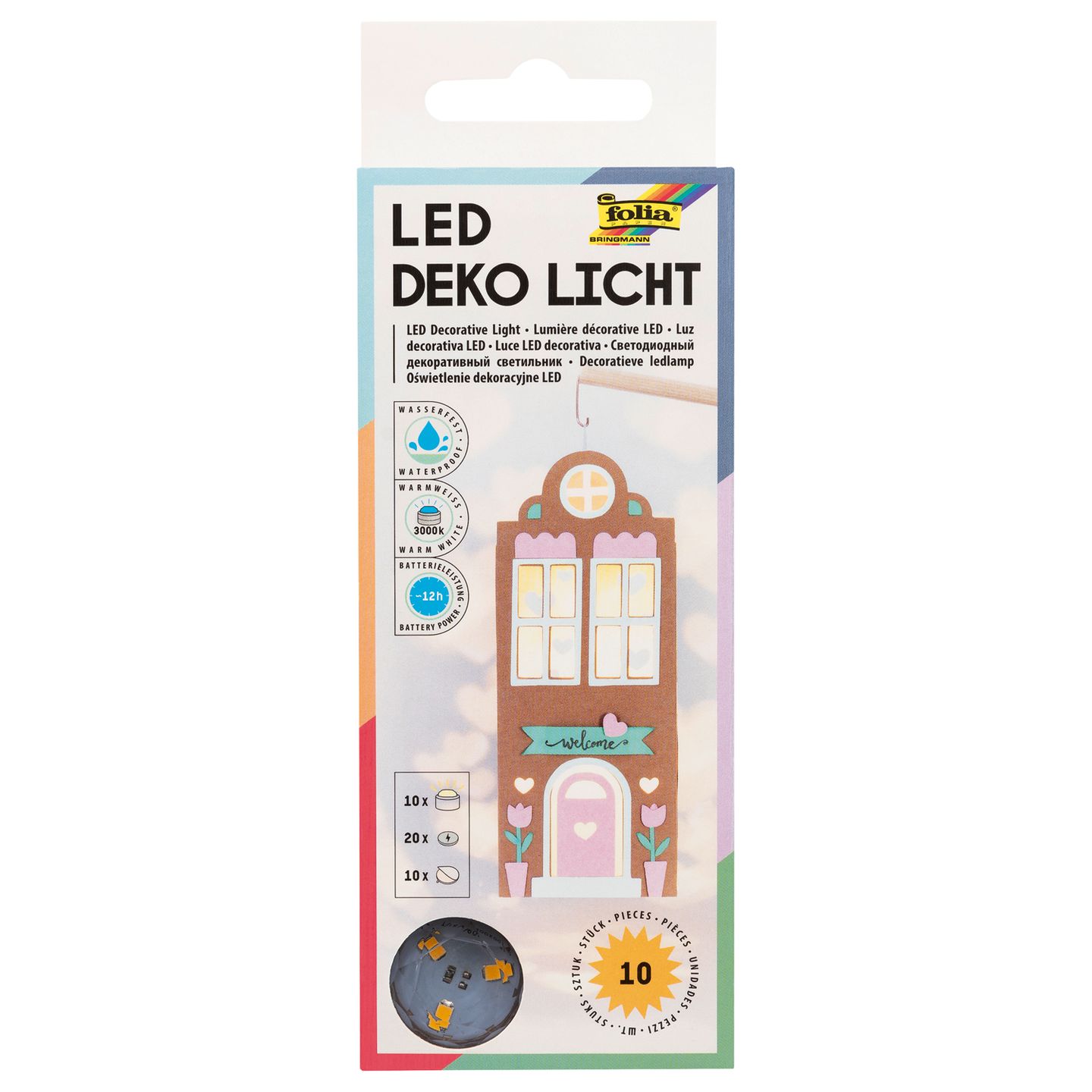 LED Deko Lichter, 10 Stk.