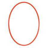 108.003.501 - Gymnastikreifen Kunststoff rot, Ø 70 cm