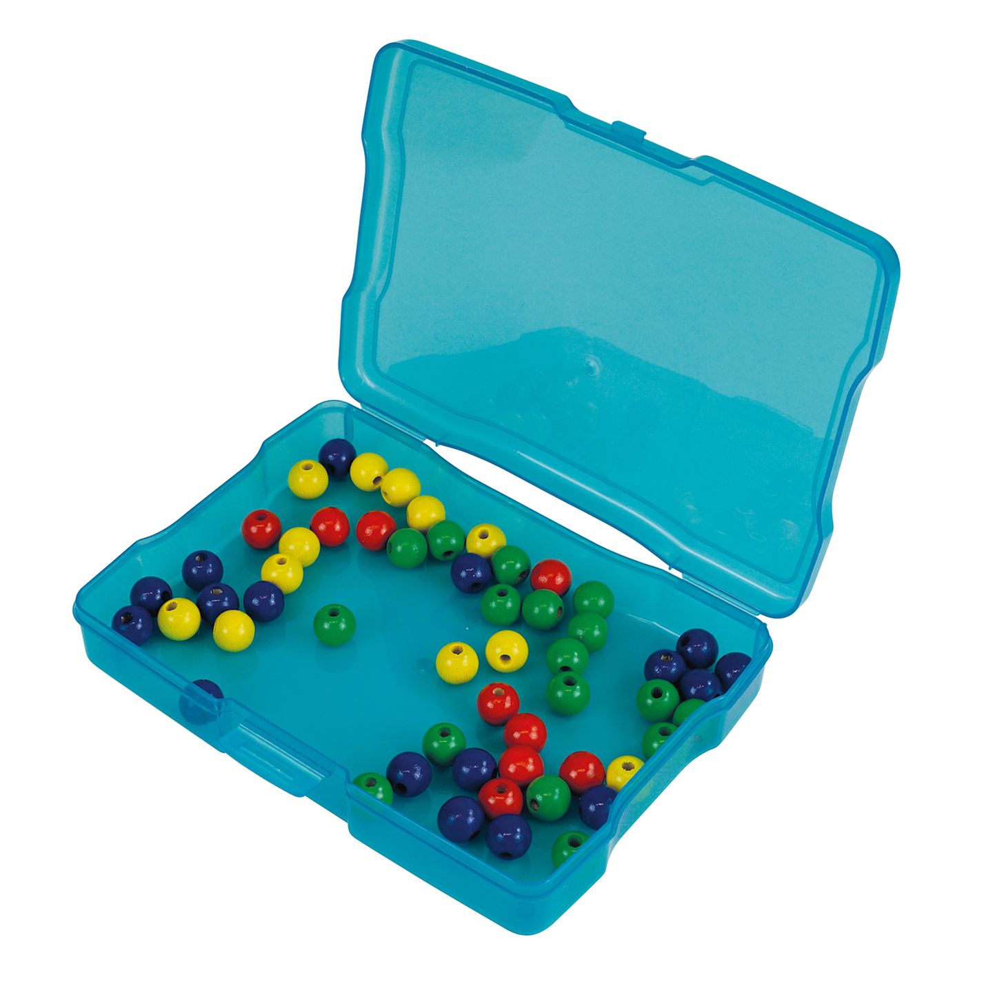 Farb-Boxen im Koffer bunt transparent, 13-tlg