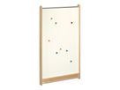 Mittlere Trennwand Spiegel / Magnet, B 118,5 x H 136 cm