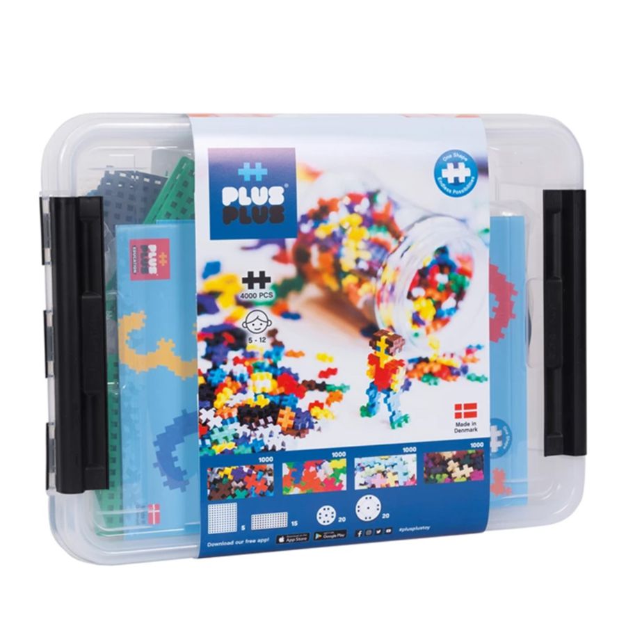 PlusPlus Kreativ Bausteine gemischt, 4000 Stk.