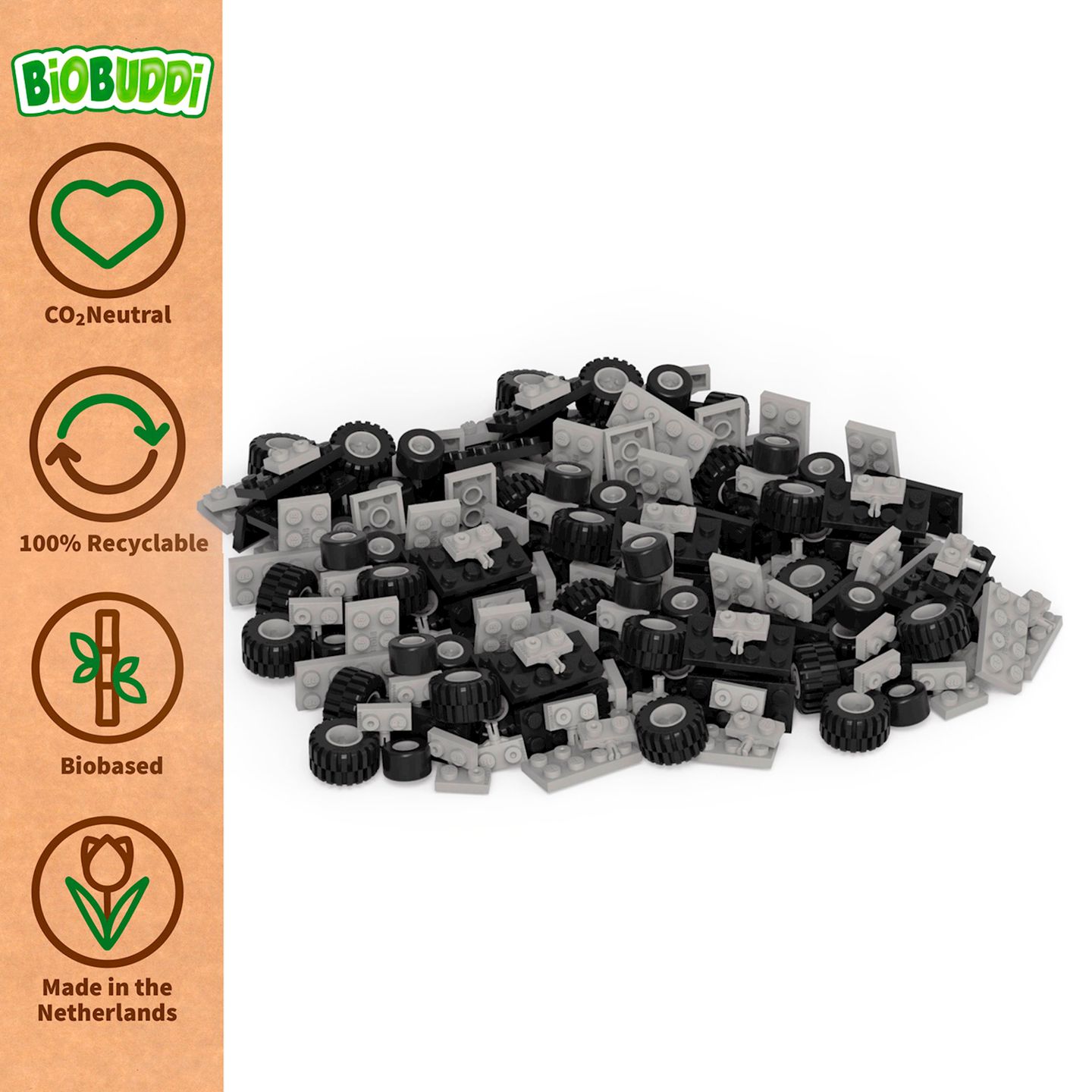 BioBuddi Education Räder und Achsen