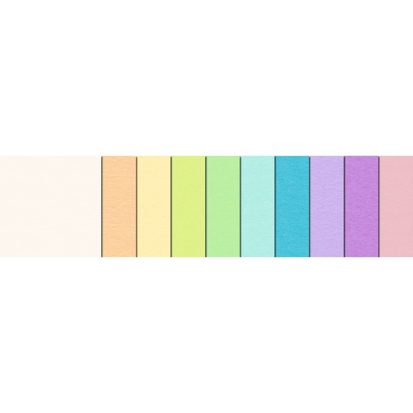Faltblätter pastell Ø 15 cm, 100 Blatt
