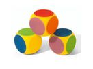 Sechs-Farben-Würfel 16 cm, 90 g