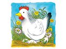 Schichtenpuzzle Huhn