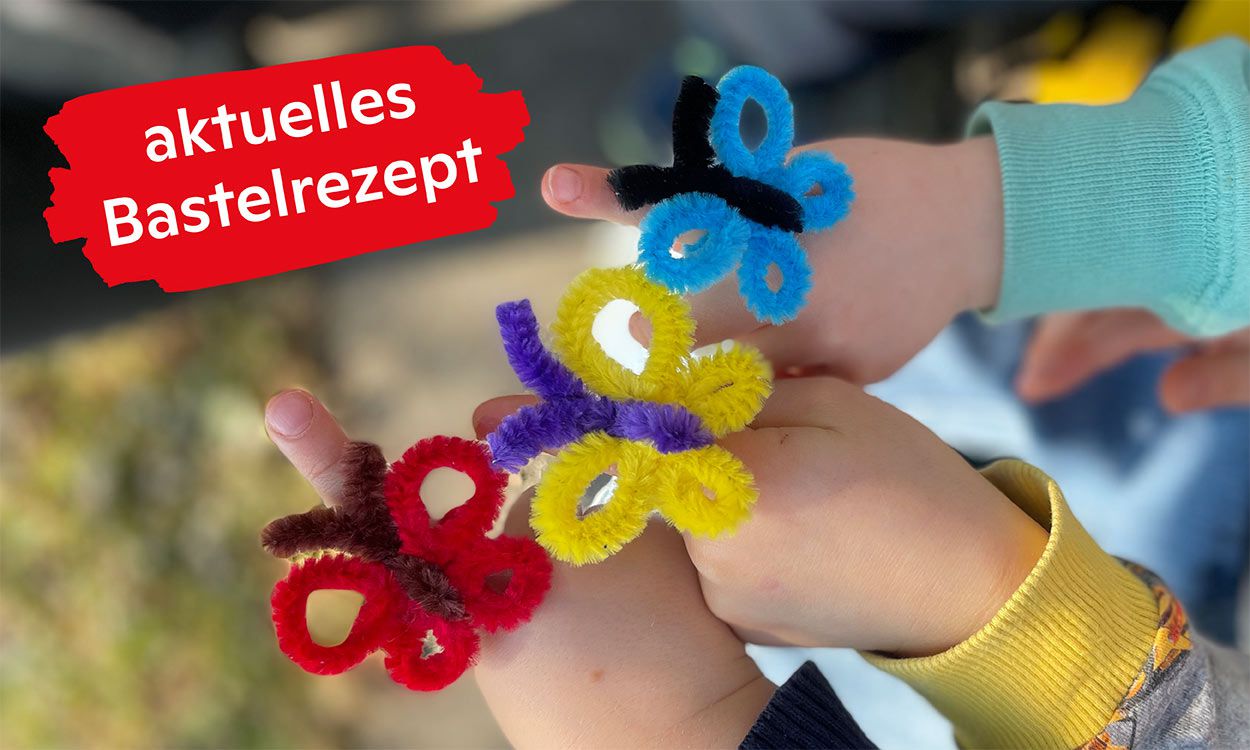 Bastelbox Juni Schmetterlinge