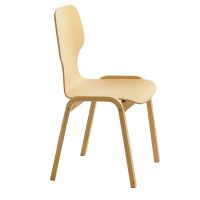 Stuhl CARLO ohne Polster, Sitzhöhe 46 cm