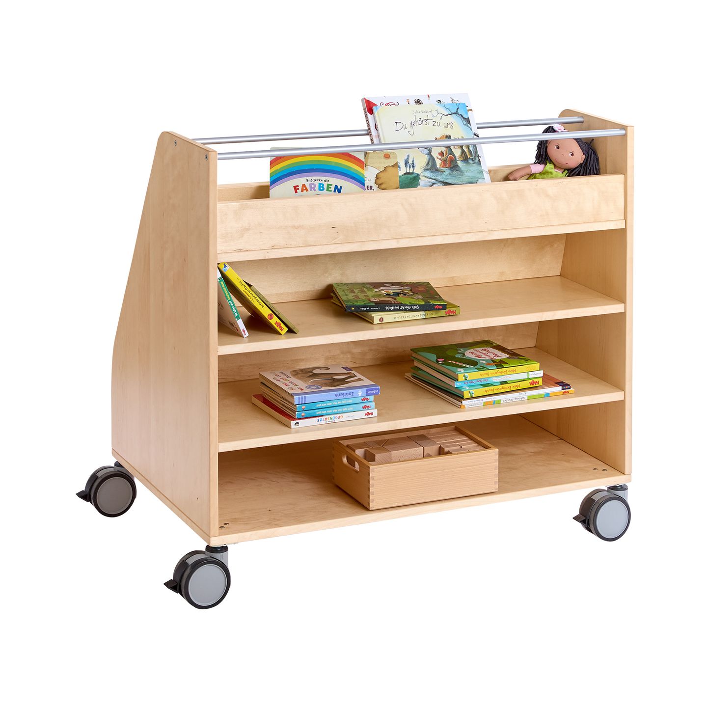 Wendebibliothek Dekor, B 100 x H 92,4 x T 60 cm