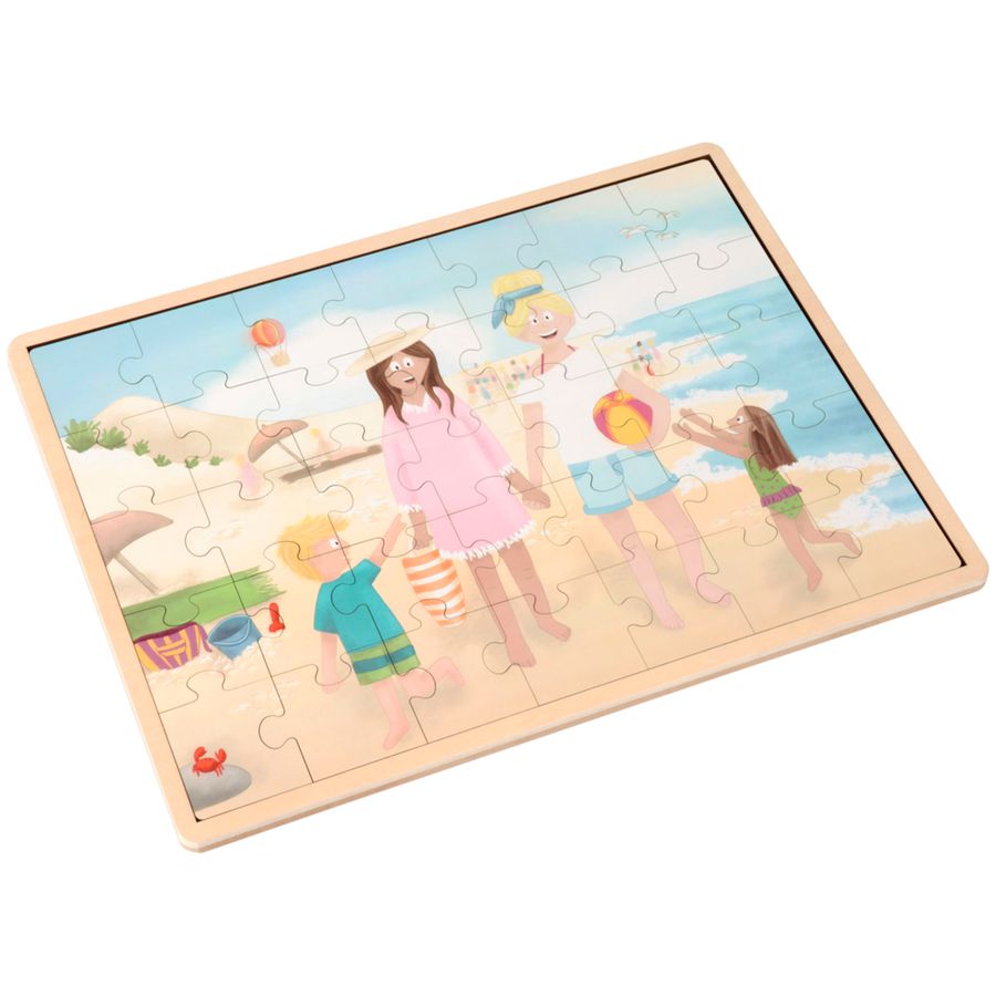 Toleranz-Puzzles Bunte Welt 6er-Set