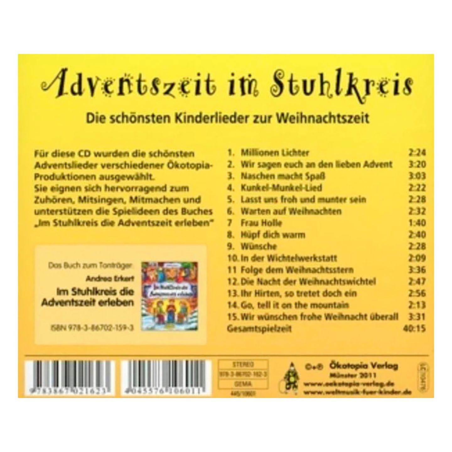 Im Stuhlkreis die Adventszeit erleben, CD
