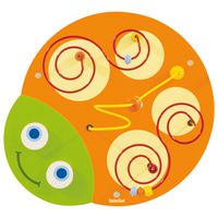 Wandspielobjekt Raupe Kopf