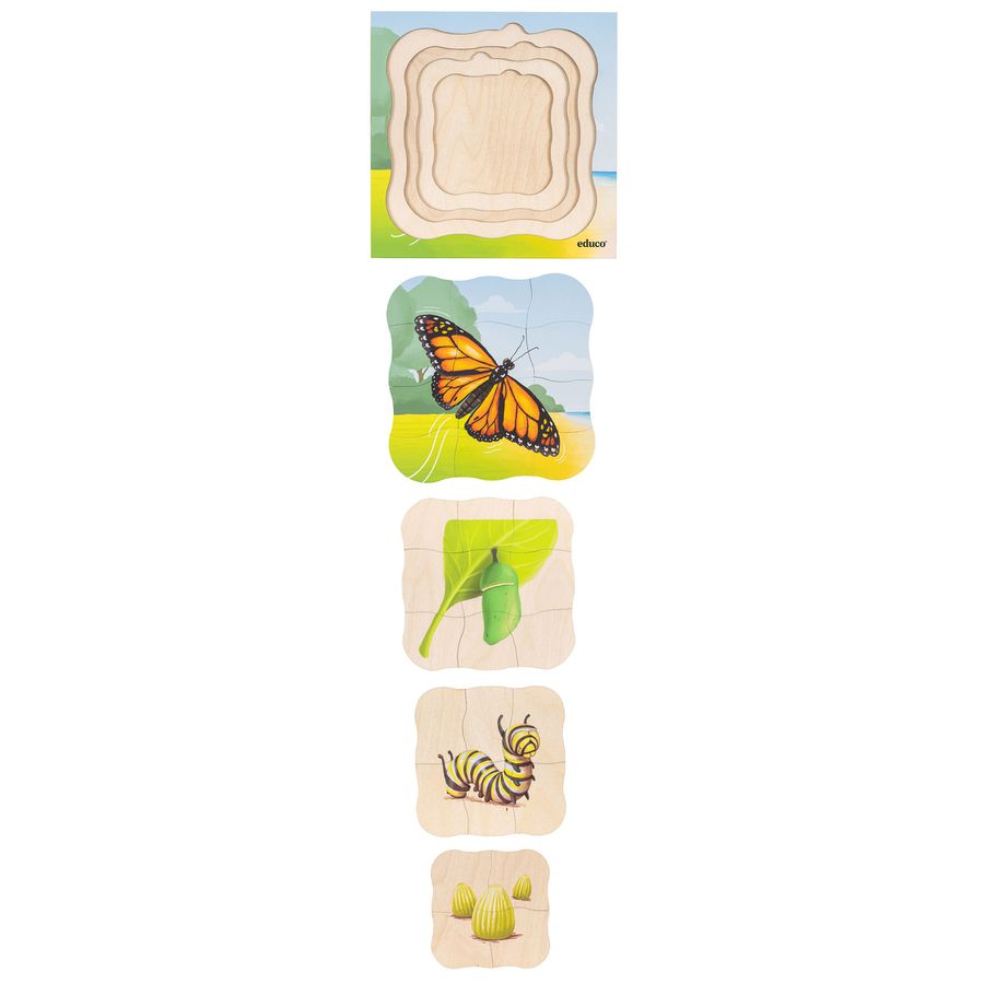 Lagenpuzzle Schmetterling