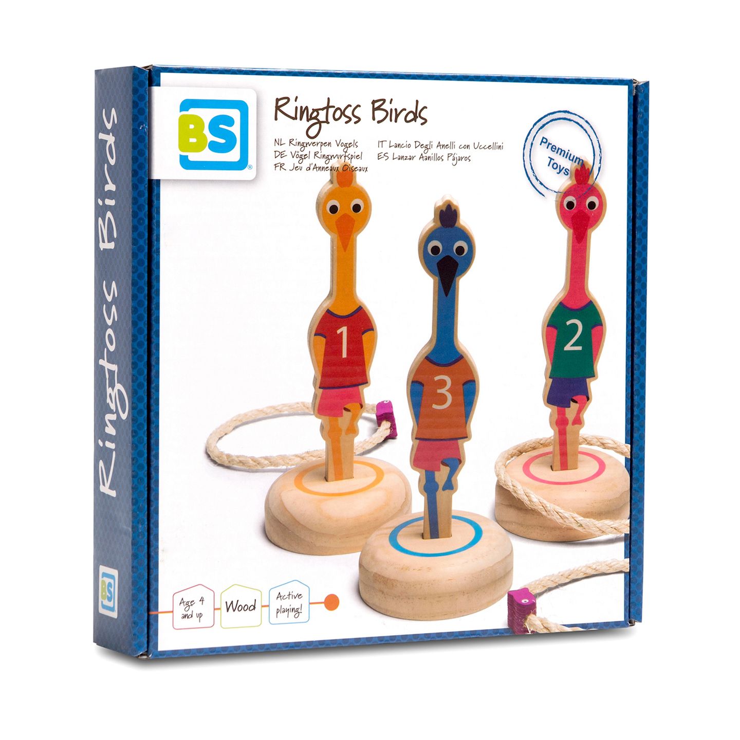 Ringwurfspiel Vögel