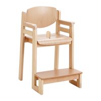 Sicherheitsstuhl Favorit XL mit Sitzknopf für Tischhöhe 59 cm, Sitzhöhe 21 cm