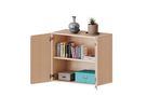 Aufsatzschrank mit Doppeltüren, 1 Einlegeboden, B 100 x H 72 x T 40 cm