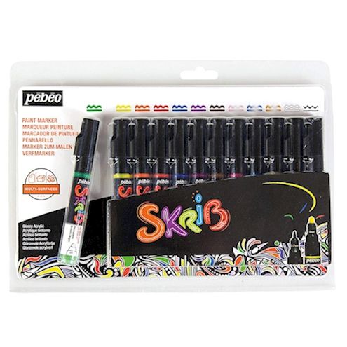 SKRIB Acrylic Classique 12 Farben