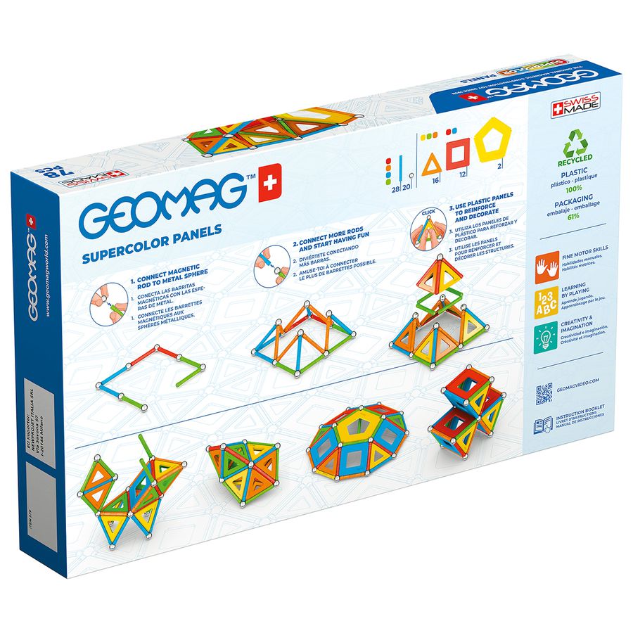 Geomag Supercolor Panels 78