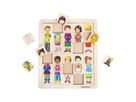 Match & Mix Kinder Holzpuzzle