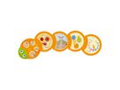 Wandspielobjekt Raupe Kreisel