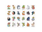Mini Tattoos Waldtiere 24 Stück