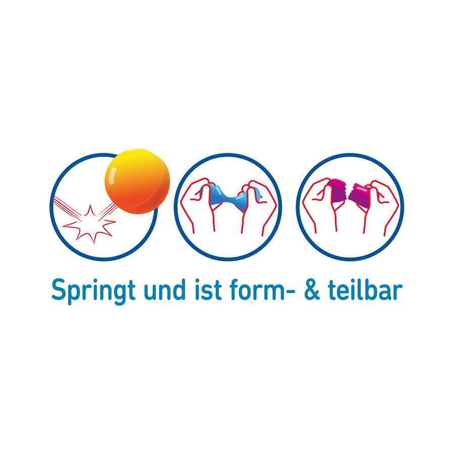 Phänomint Magische Farbwechsel Springknete