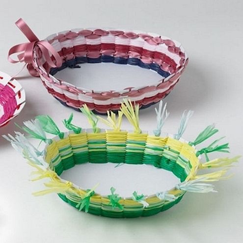 Geflochtene Osternester