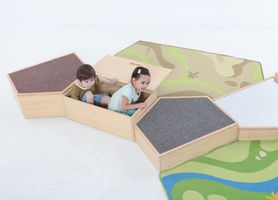 Spielpodeste-Set A, 9-teilig