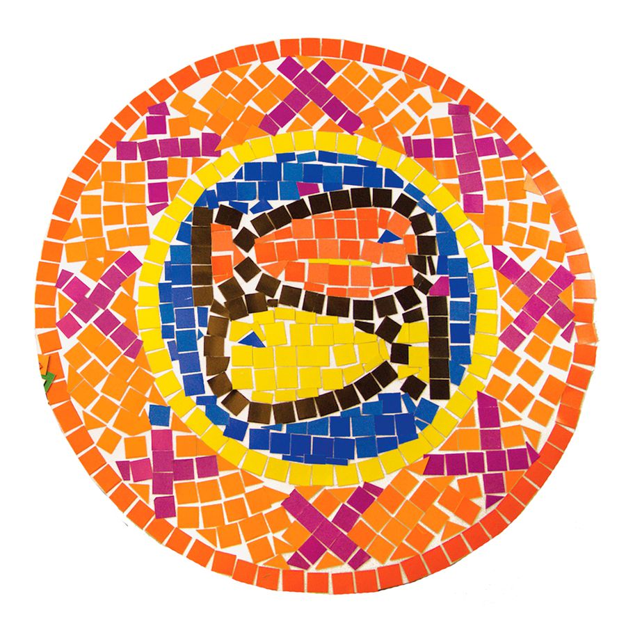Mosaikplättchen bunt, 10'000 Stück