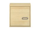 Pureo Hängeschrank mit Tür links, Furnier, mit 1 Einlegeboden, B 50 x H 50 x T 42 cm