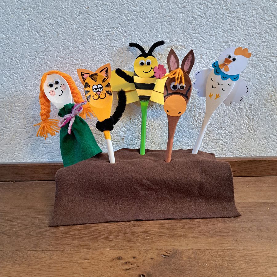 Holzlöffel, 24 Stk.