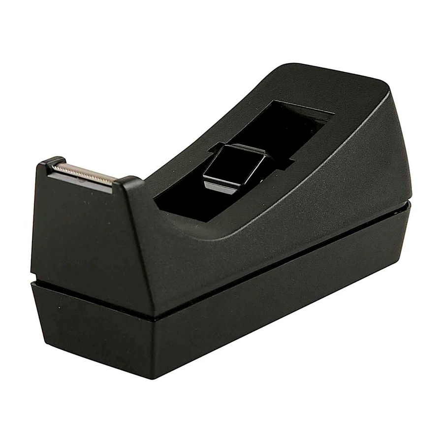 Klebebandabroller leer schwarz