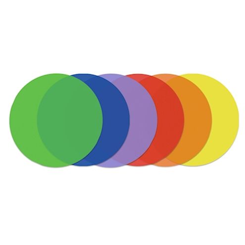 Laternenzuschnitte rund bunt, 24 Stk. Ø 17,5 cm