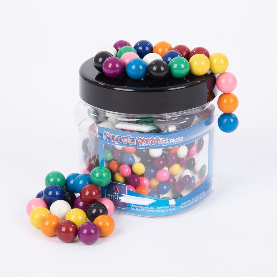 Magnetkugeln bunt, 100 Stk.