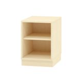 410.006.327K - Materialschrank offen, mit Sockel, 1 Einlegeboden, B 40 x H 55 x T 40 cm, Dekor