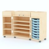 410.006.098K - Klappschrank, Furnier, B 77,8 x H 100 x T 90,1 cm