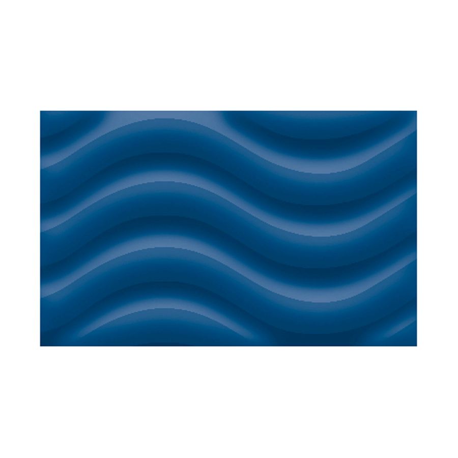 Laternenrohling Wellpappe eckig, blau, 5 Stk.