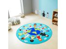 Teppich Kinder aller Welt, Ø 200 cm, H 10 mm