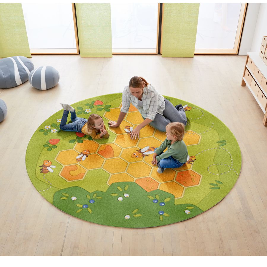 Teppich Bienen, Ø 250 cm