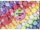Pompons Mix Jumbo Pastell, 300 g