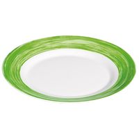 Flache Teller Brush green, Ø 25,4 cm, 6 Stück