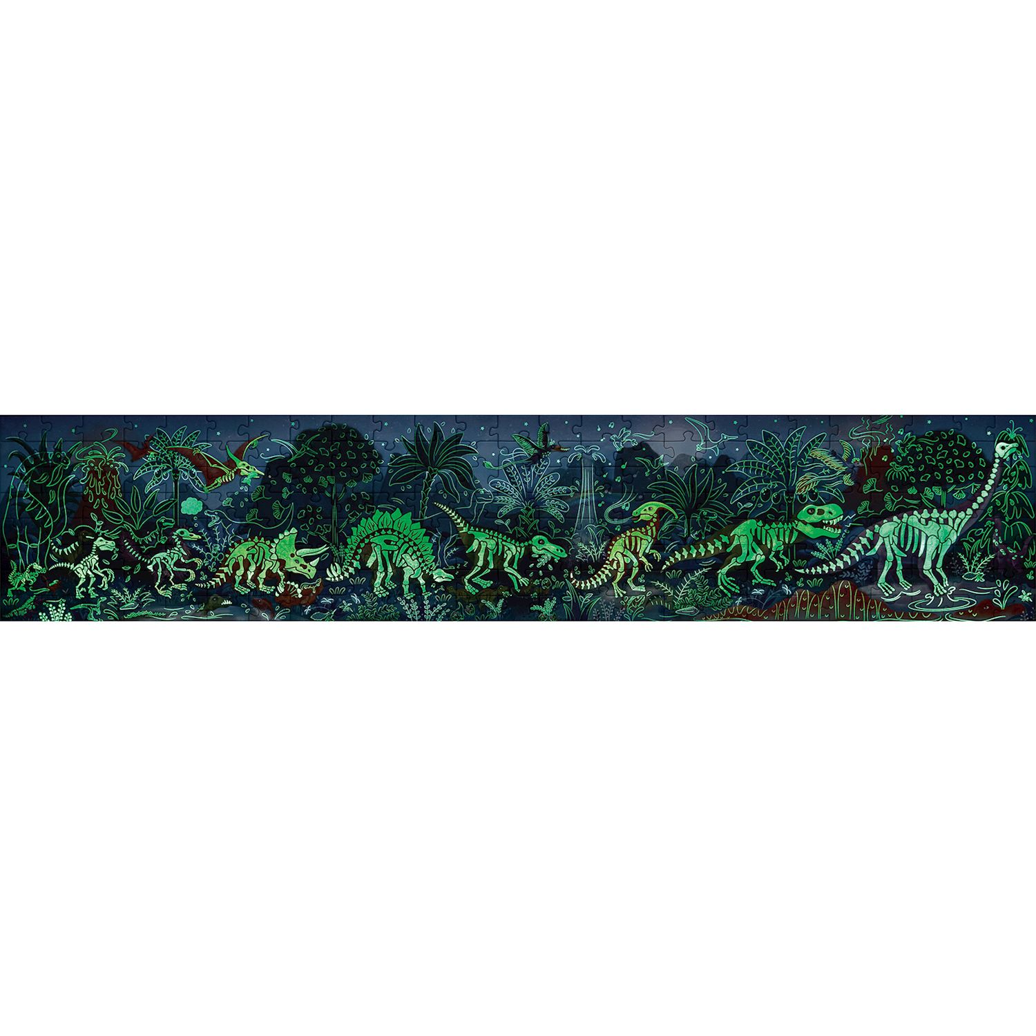 Bodenpuzzle Dinosaurier, 200 Teile