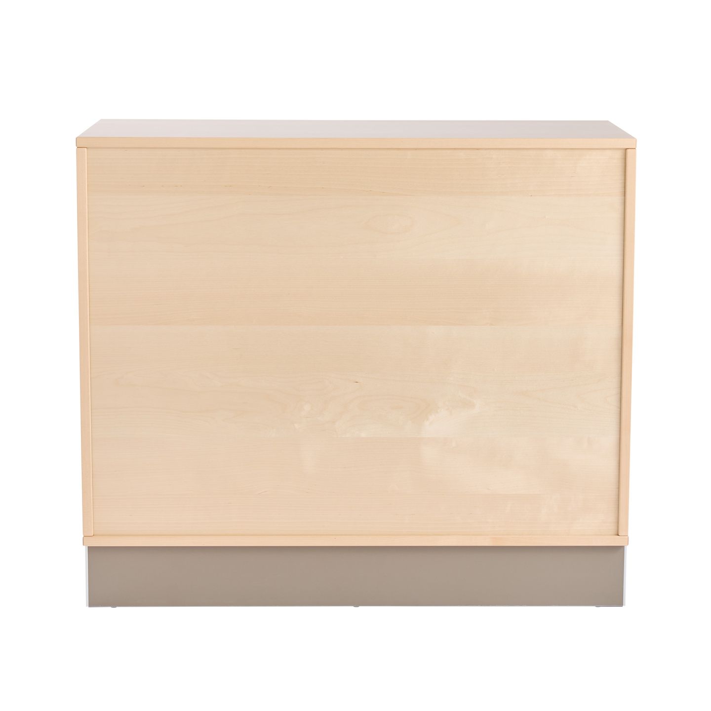 Pureo Doppeltürenschrank Furnier, B 100 x H 50 x T 42 cm