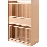 444.186.293 - Krippen-Etagenbett mit Gitter