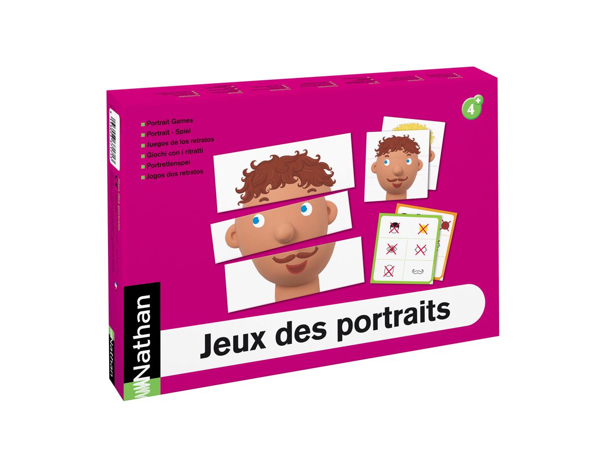 Portrait Spiel | Gesichter erkennen & logisch kombinieren