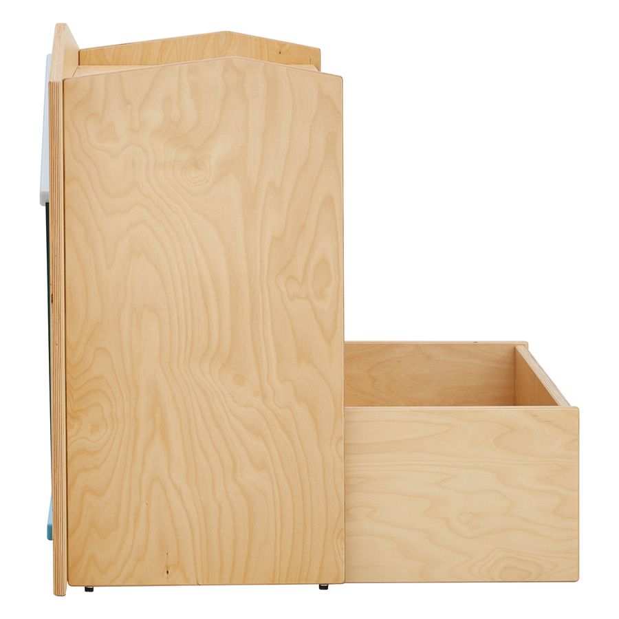 Raumteiler rise.upp Regalschrank ohne Spiegel