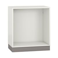 Pureo Rückzugsschrank offen, B 100 x H 100 x T 60 cm