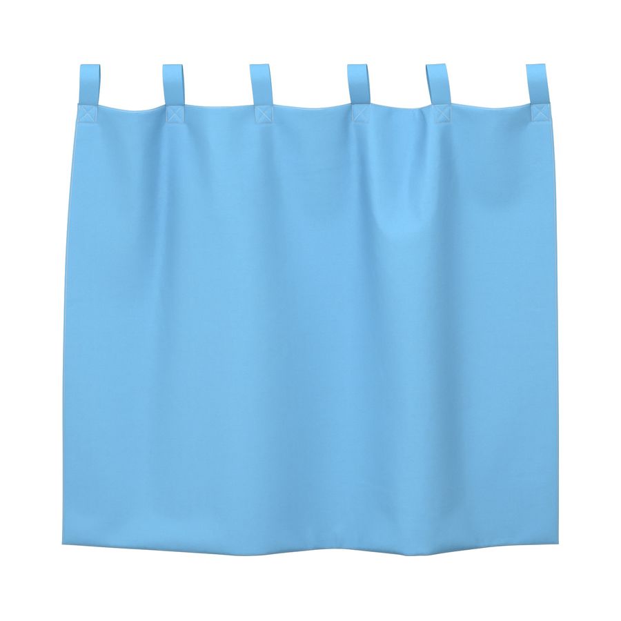 Vorhang lang, B 90 x H 90 cm, für Rückzugsschrank H 100 cm